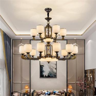 大吊燈 鋅合金新中式DWT9506